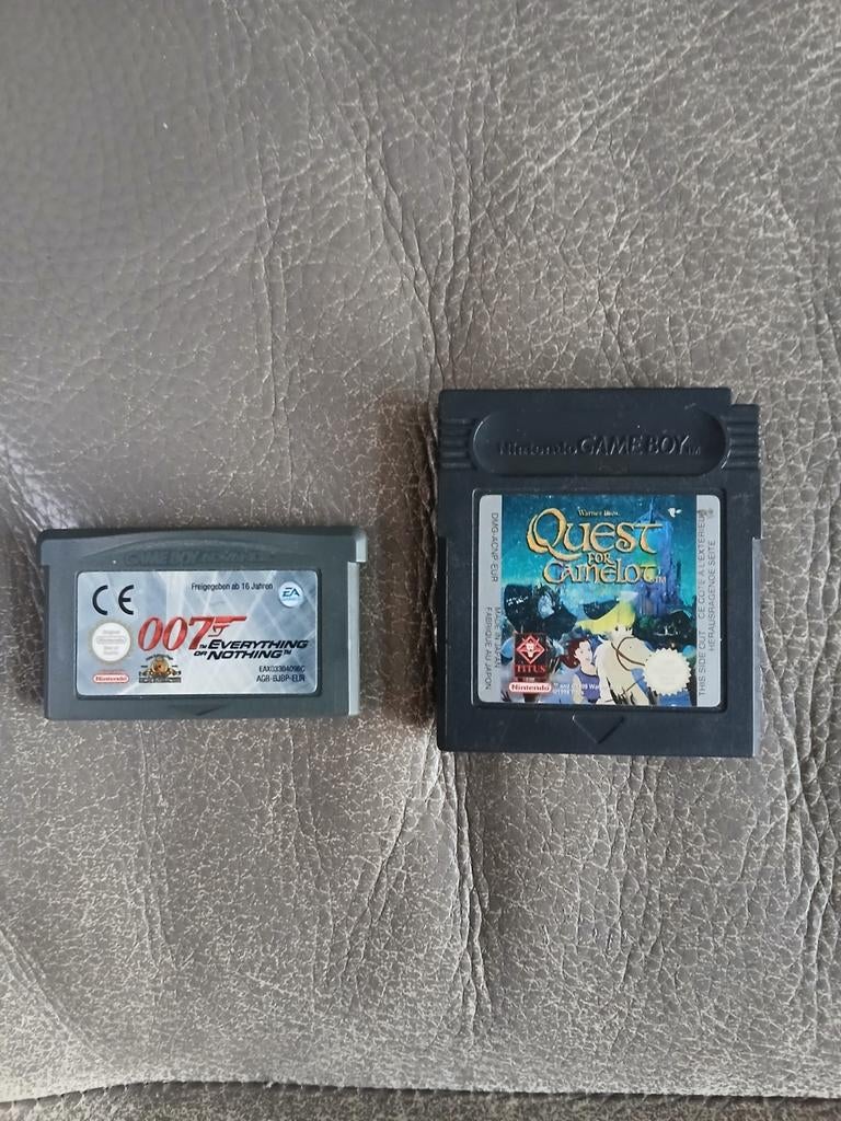 Jeux Gameboy et Gameboy advance 2 titres, Enlèvement ou Envoi, Utilisé
