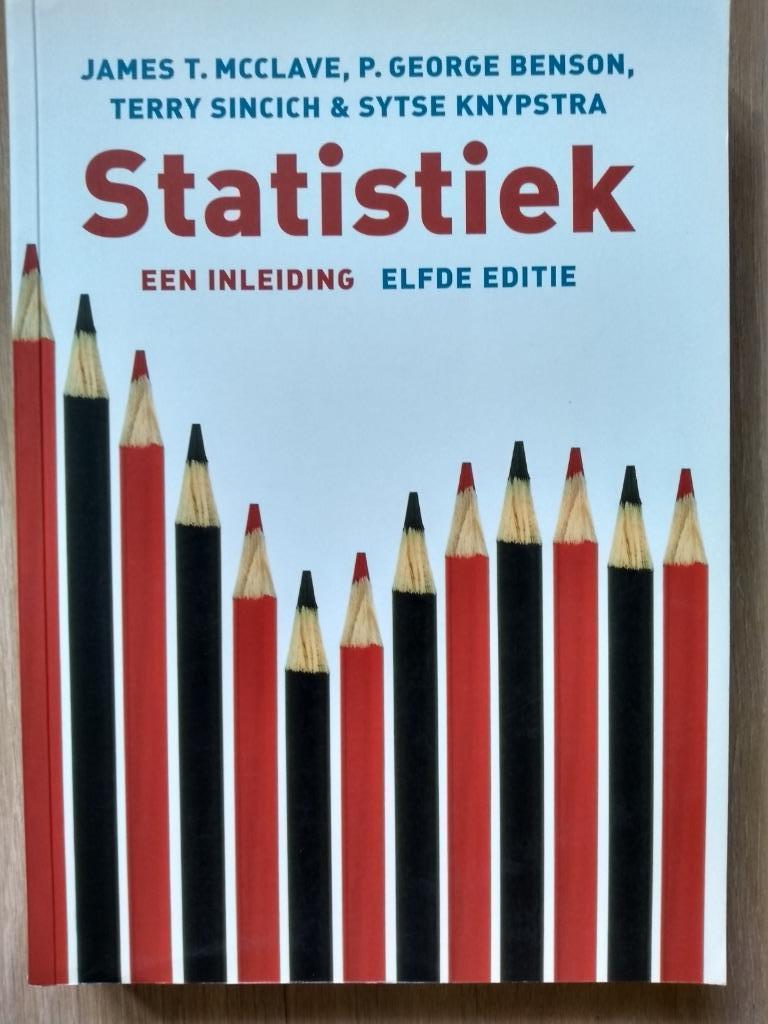 Statistiek, een inleiding ( nieuw), Ophalen, Nieuw, Hoger Onderwijs, Diverse auteurs