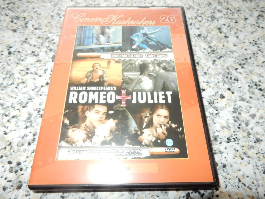 nr.1573- Dvd: romeo + juliet - drama, À partir de 12 ans, Enlèvement ou Envoi, Comme neuf