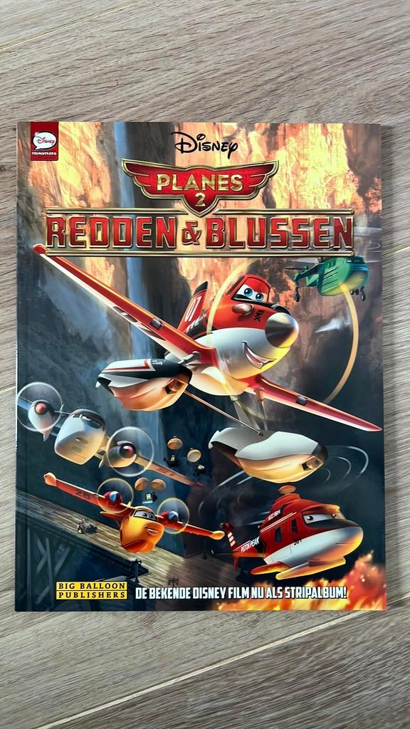 Disney - Planes 2 - Redden & blussen stripboek, Boeken, Eén stripboek, Ophalen of Verzenden, Nieuw