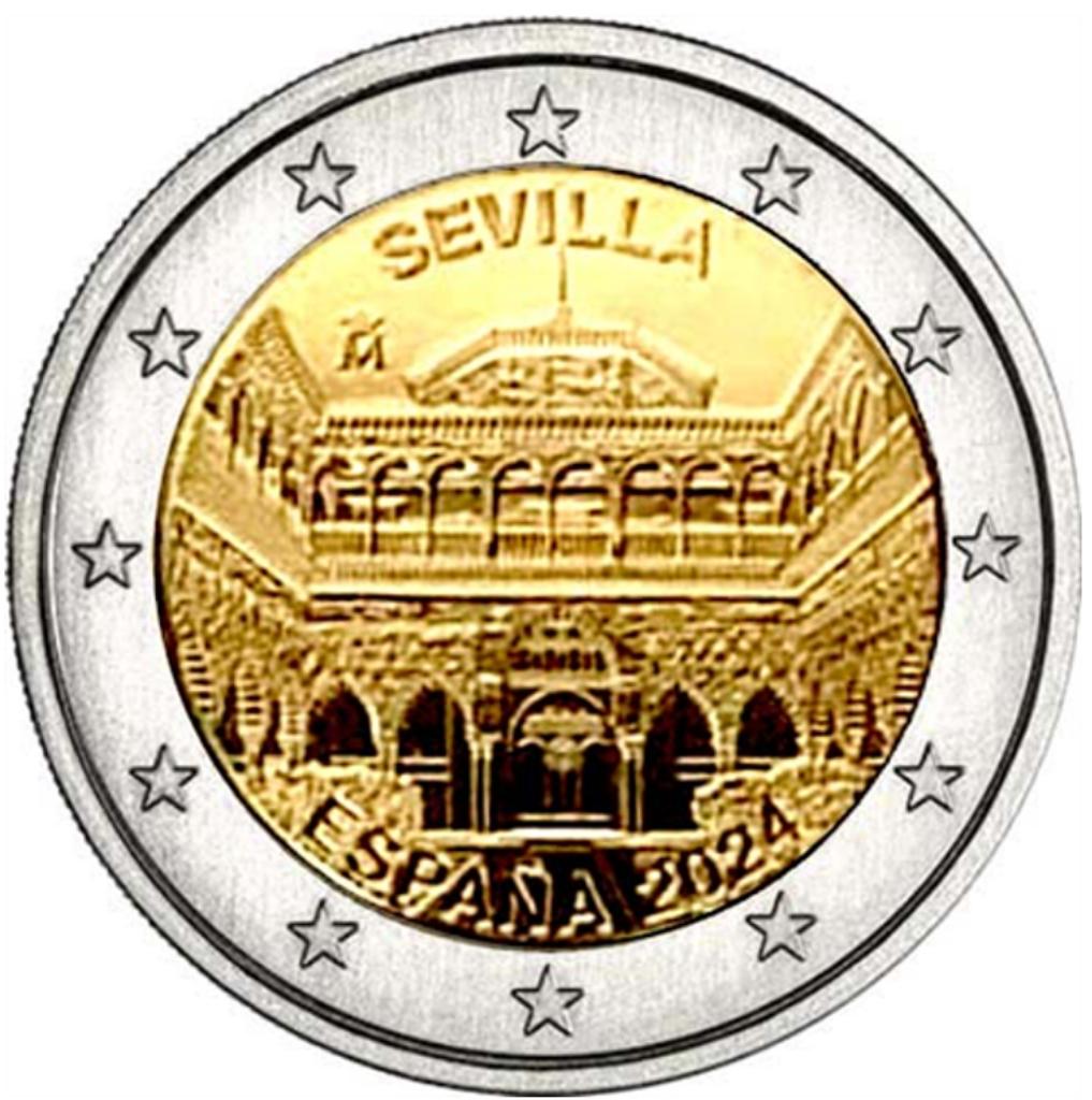 2 euros Espagne 2024 Séville, Enlèvement ou Envoi, Espagne, 2 euros