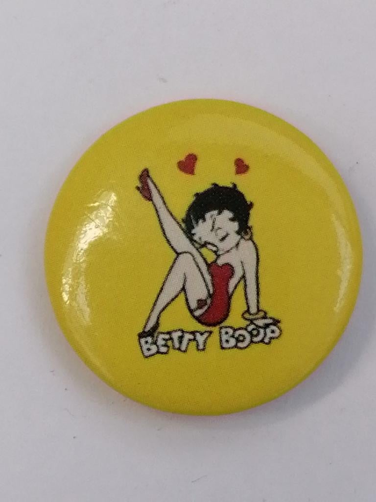 Speld pin badge Betty Boop. Klein, Diam. 2,5 cm, Enlèvement ou Envoi