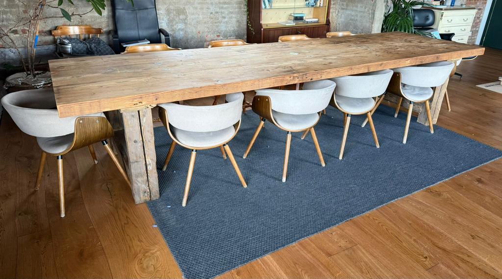 Tafel canadees hout, Enlèvement
