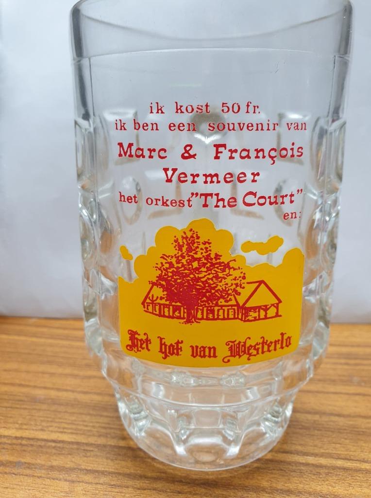 Bierglas Het hof van Westerlo, Verzamelen, Glas en Drinkglazen, Ophalen of Verzenden, Bierglas