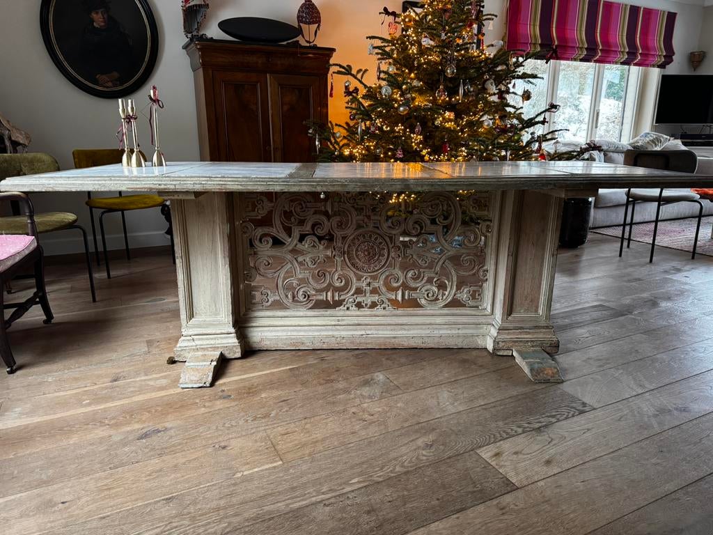 Table à manger, Maison & Meubles, Tables | Tables à manger, Piece unique, Autres matériaux, Enlèvement, Utilisé