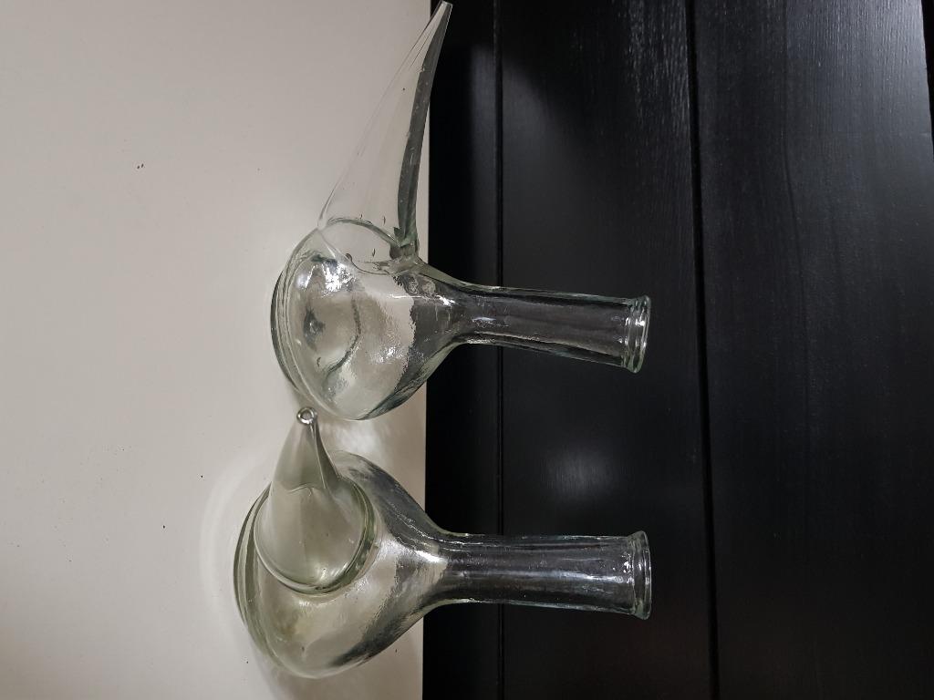 2 carafes en verre, Enlèvement ou Envoi, Neuf