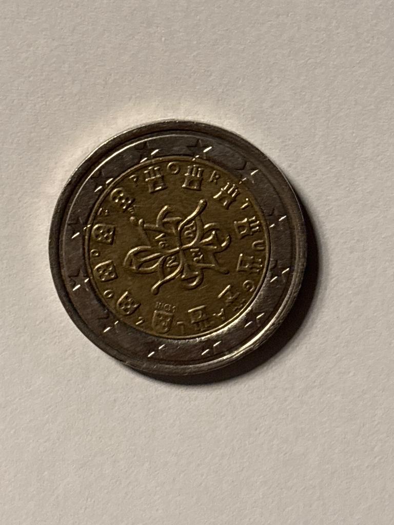 Muntstuk, Postzegels en Munten, Munten | Europa | Euromunten, Ophalen of Verzenden, Portugal, 2 euro