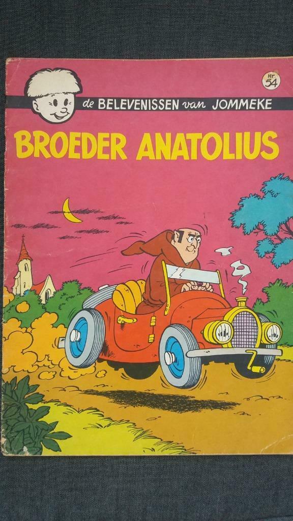 Jommeke; Broeder Anatolius/nr 54  + 69 STRAFFE TOEBAKA, Boeken, Ophalen of Verzenden, Meerdere stripboeken, Gelezen, Jef Nys