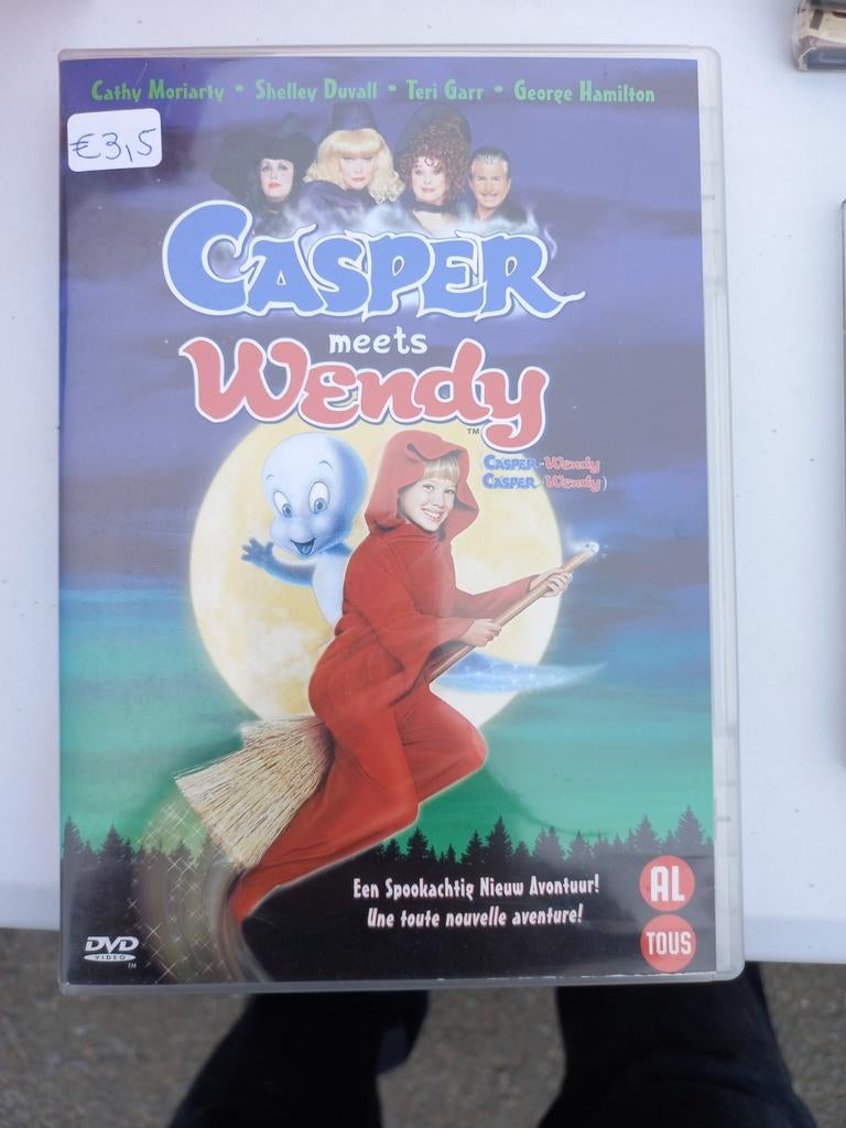 Casper meets Wendy dvd, Cd's en Dvd's, Ophalen, Zo goed als nieuw