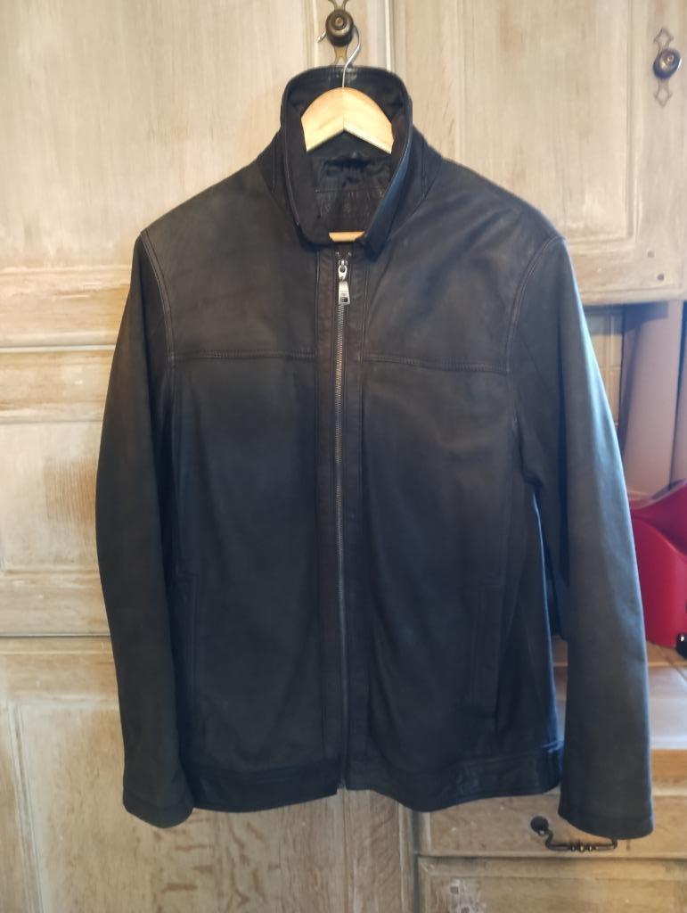 Veste homme en cuir Westbury, Enlèvement ou Envoi, Comme neuf, Taille 48/50 (M), Westbury