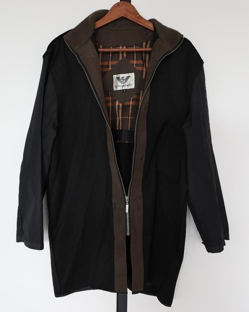 Giorgi ARMANI vintage trenchcoat met uitneembare voering, Kleding | Heren, Verzenden, Maat 56/58 (XL), Zo goed als nieuw, Armani