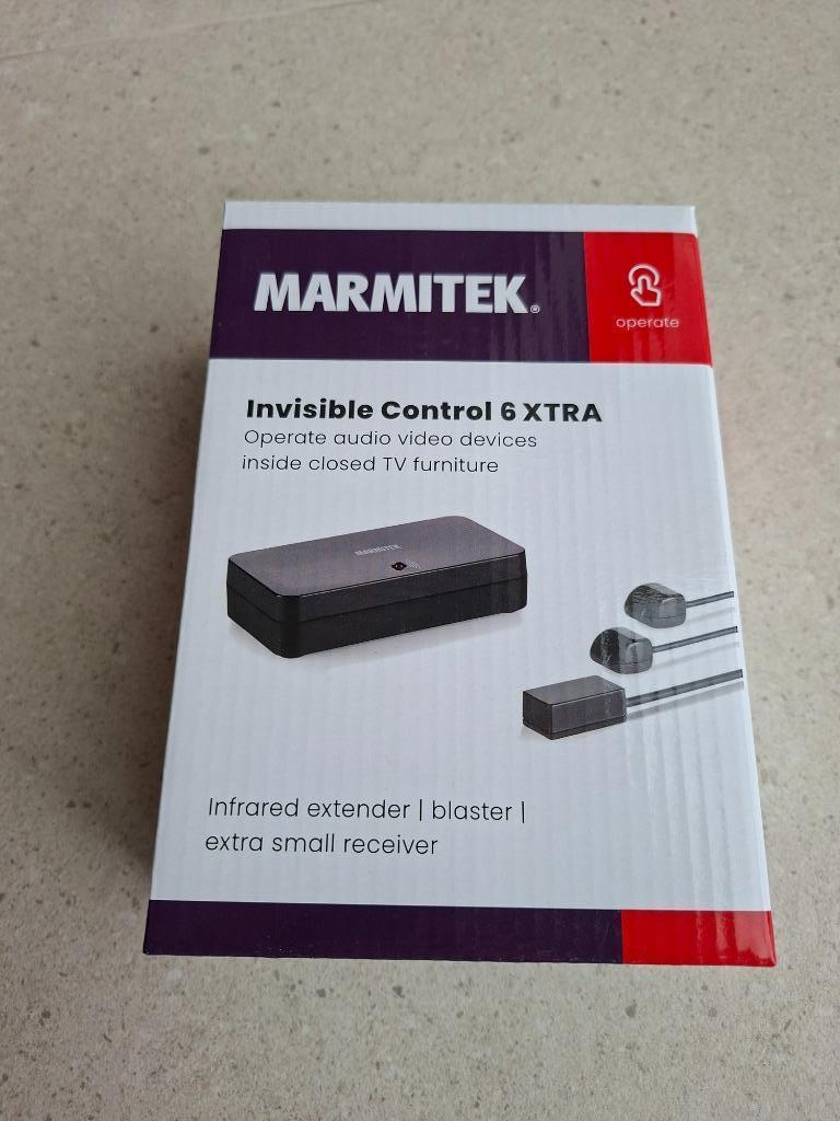 NIEUW: Marmitek Invisible Control 6 XTRA, Audio, Tv en Foto, Afstandsbedieningen, Nieuw, Origineel, Receiver of Versterker, Tv