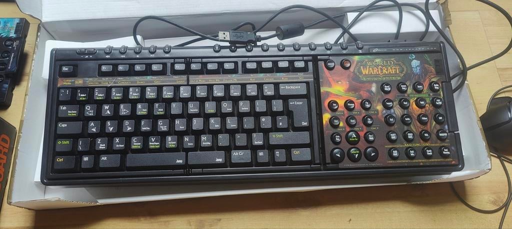 Zboard Steelseries keyboard querty Warcraft, Ophalen of Verzenden, Zo goed als nieuw