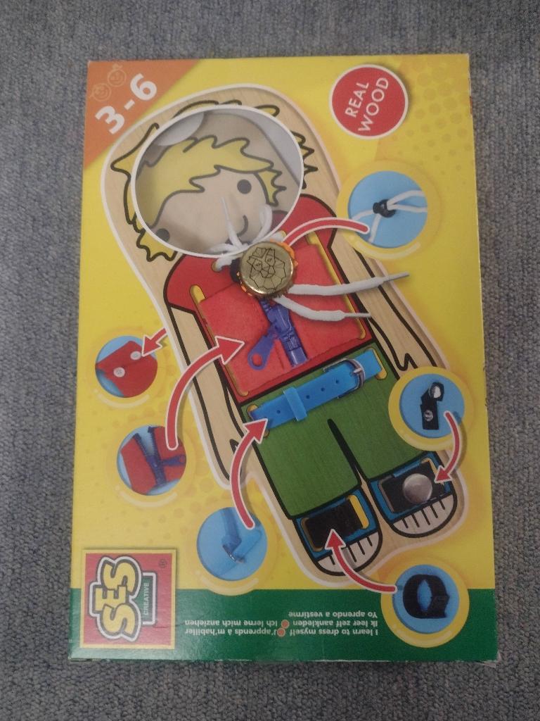 EXERCER SA MOTRICITE FINE ! Personnage en bois JOUET MALIN !, Enlèvement ou Envoi, Neuf, Autres types
