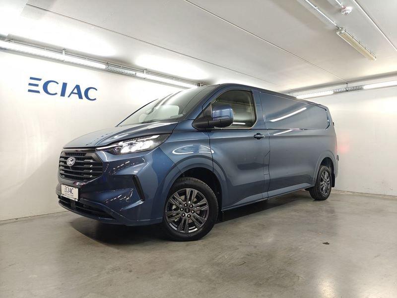Ford Transit Custom, Stof, Gebruikt, 4 cilinders, Blauw