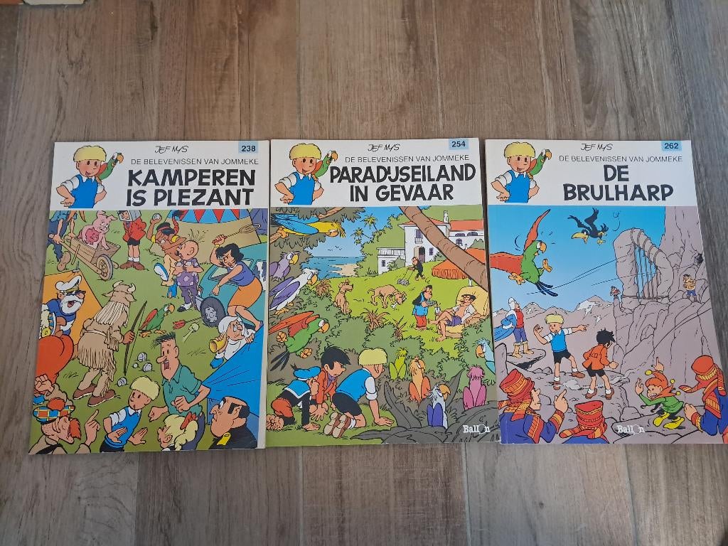 JOMMEKE " EERSTE DRUKS ", Livres, BD, Neuf, Plusieurs BD, Enlèvement ou Envoi