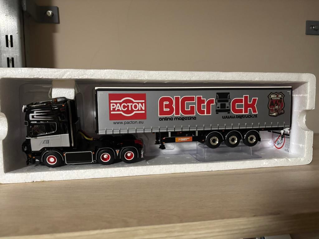 Wsi bigtruck, Hobby & Loisirs créatifs, Voitures miniatures | 1:50, Enlèvement ou Envoi, Comme neuf, Bus ou Camion, Wsi
