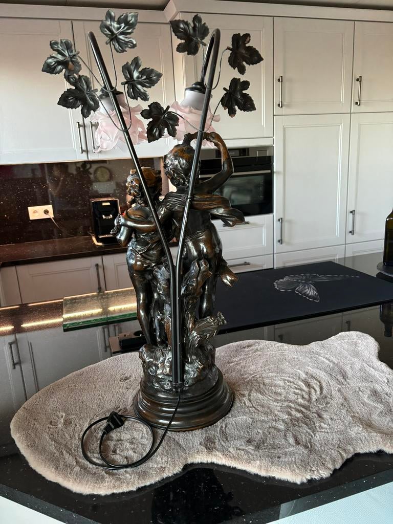 Art noveau lamp, Antiek en Kunst, Ophalen