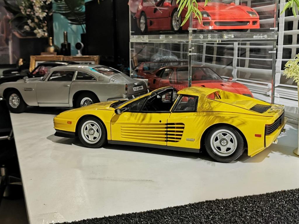 Ferrari Testarossa Pocher Rivarossi K59 1/8 Coupé, Ophalen of Verzenden, Gebruikt, 1:5 t/m 1:8, Auto