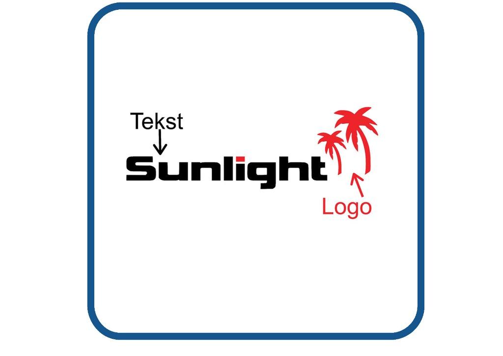 Sunlight palmboom caravan en camper sticker, Verzenden, Nieuw, Overige typen