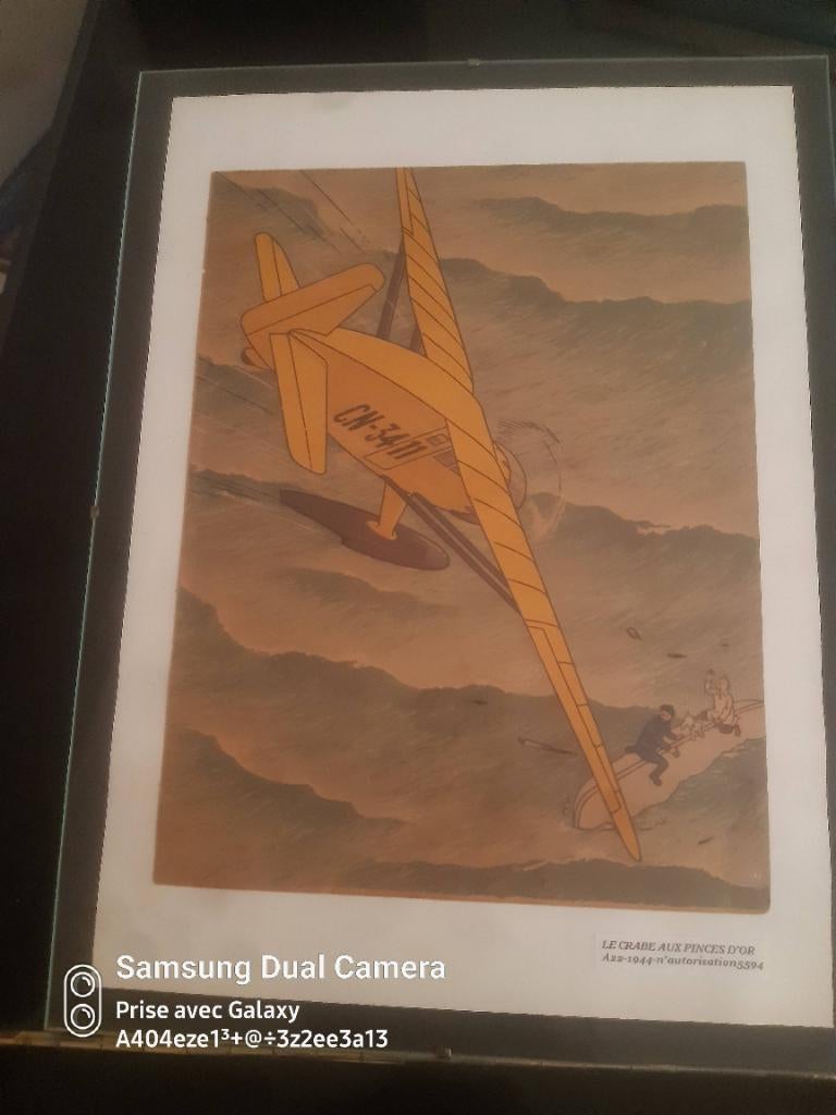 Kuifje eo zonder tekst  de krab met de gouden klauw A22 1944, Eén stripboek, Hergé, Ophalen, Gelezen
