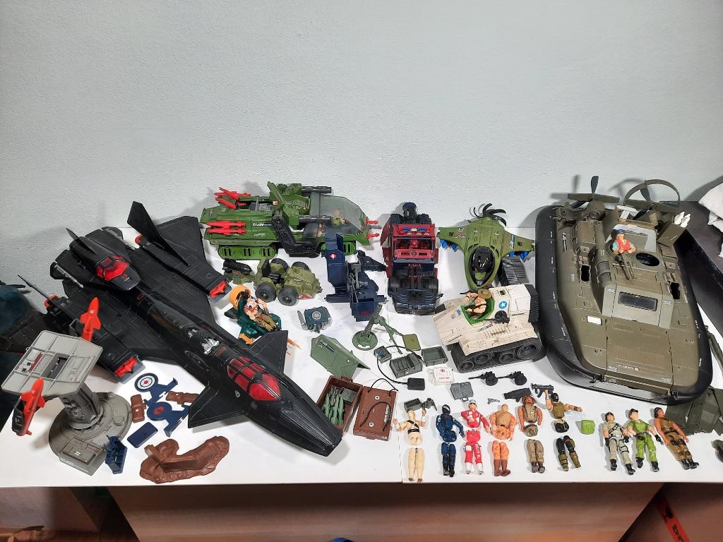 Groot lot vintage Gi Joe toys (voertuigen en figuren), Collections, Benelux De Entree 240A 1101 EE Amsterdam Nederland, Enlèvement ou Envoi