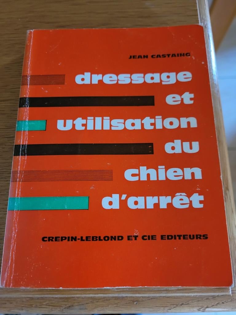 Dressage et utilisation du chien d'arrêt, Ophalen, Zo goed als nieuw