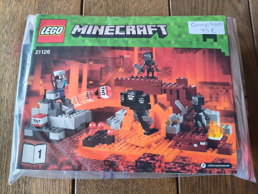 Lego Minecraft 21126 De Schoft, Ophalen of Verzenden, Gebruikt, Lego