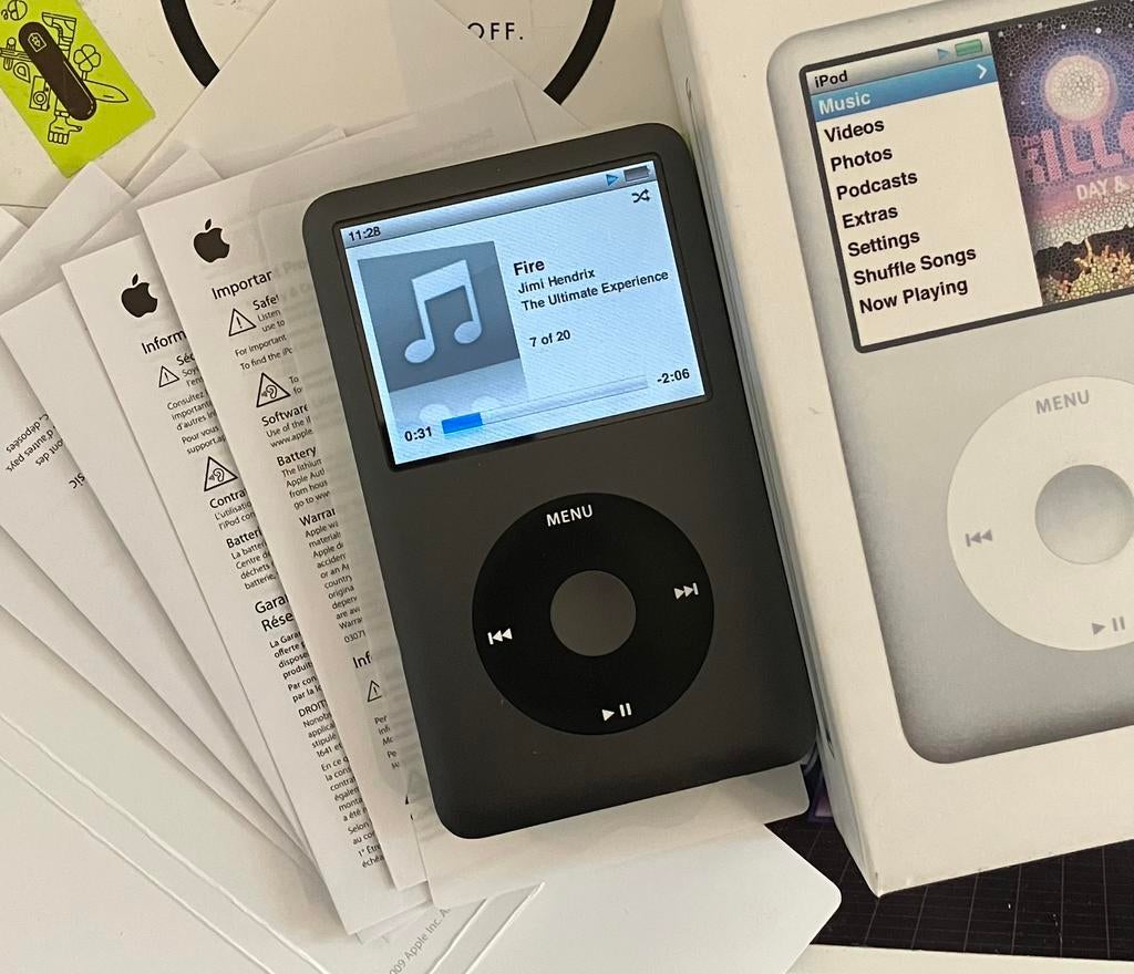 iPod Classic 6.5 gen 120GB, Audio, Tv en Foto, Mp3-spelers | Apple iPod, 40 GB en meer, Gebruikt, Classic, Ophalen of Verzenden