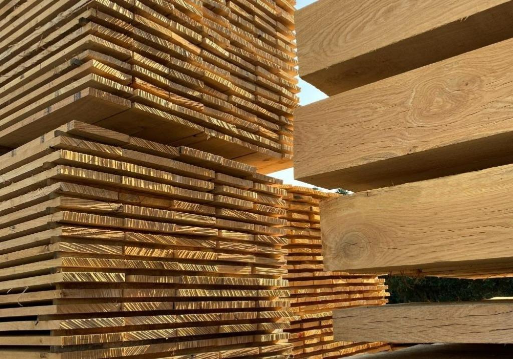BELAT | Goedkoopste eiken balken en planken, Enlèvement, Neuf, Chêne, Poutre