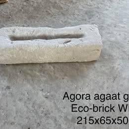 Gevelsteen Agora Agaatgrijs, Enlèvement, Comme neuf