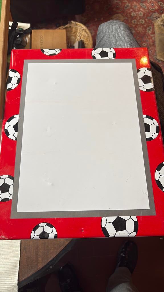 Metalen magneetbord, Diversen, Ophalen, Zo goed als nieuw