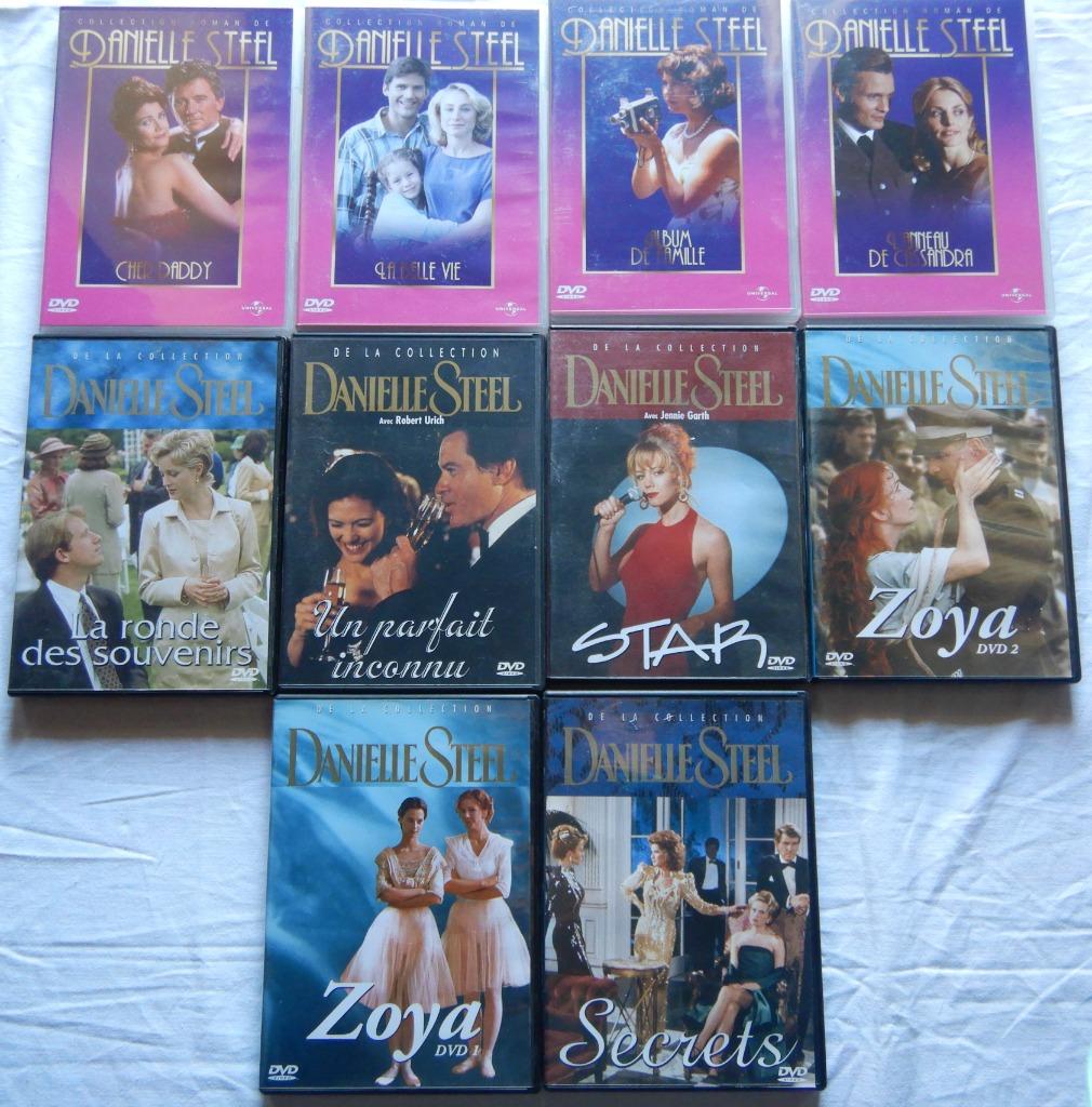 Lot 10 DVD Films de DANIELLE STEEL en bel état., CD & DVD, Enlèvement ou Envoi