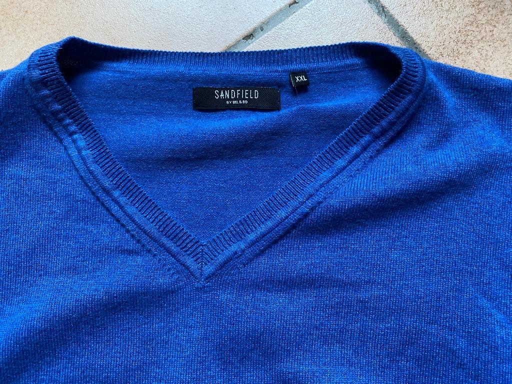 Sandfield by Bel & Bo koningsblauwe trui XXL als nieuw, Kleding | Heren, Truien en Vesten, Zo goed als nieuw, Maat 56/58 (XL)