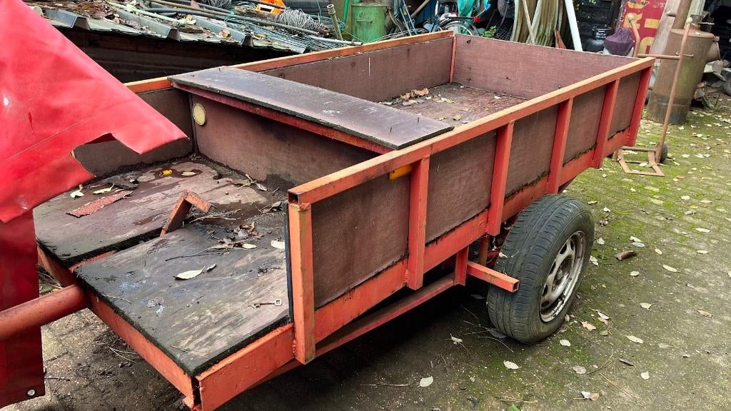 Kar voor motoculteur of kleine tractor, Zakelijke goederen, Ophalen