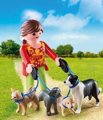 Playmobil - set 5380 - Hondenoppas, Ophalen, Zo goed als nieuw, Complete set