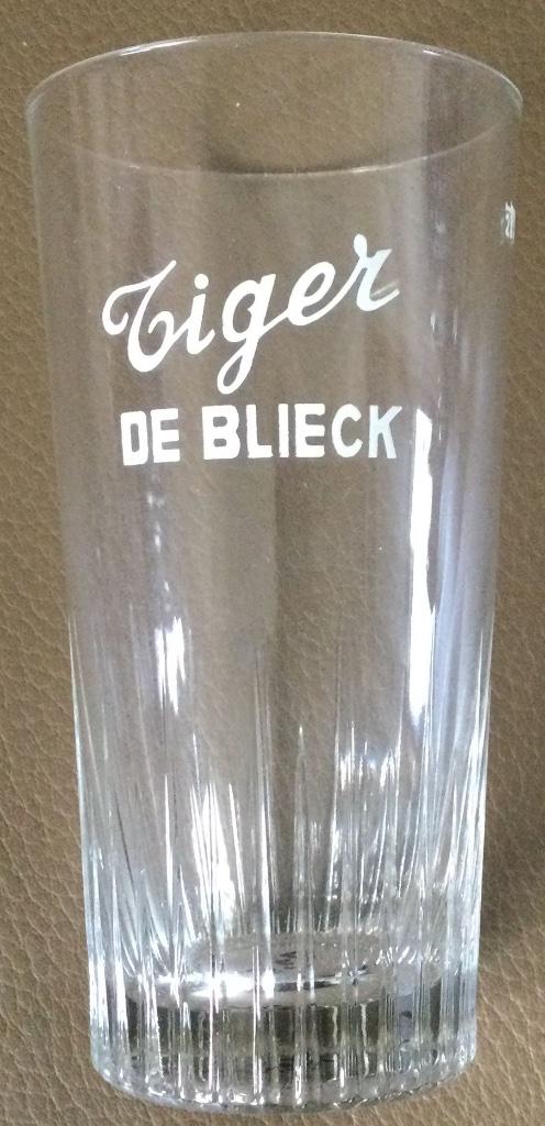 Bier brouwerij glas OVLQ Tiger De Blieck Aalst 25cl, Enlèvement ou Envoi, Comme neuf