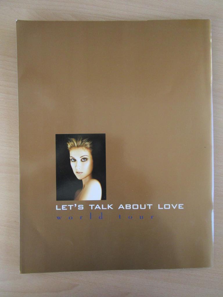 CELINE DION : LET'S TALK ABOUT LOVE - TOUR BOOK 1998, Boeken, Ophalen of Verzenden, Zo goed als nieuw, Artiest