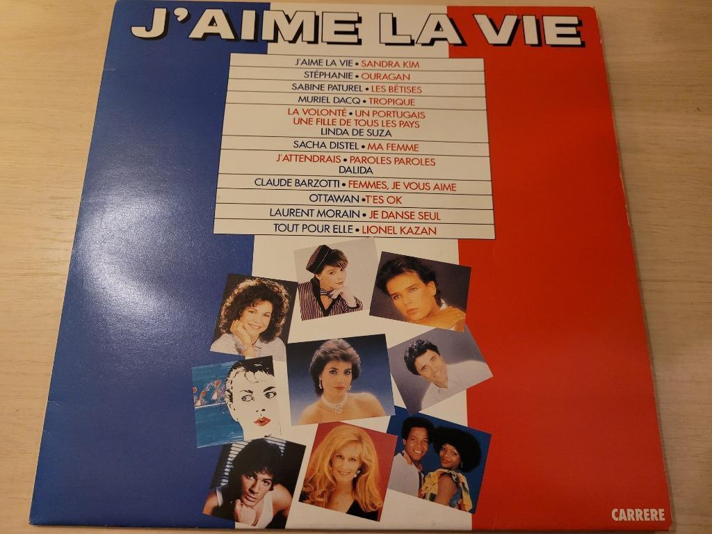 Disque vinyl 33 tours Various – J'aime La Vie, Ophalen of Verzenden, Zo goed als nieuw, Pop
