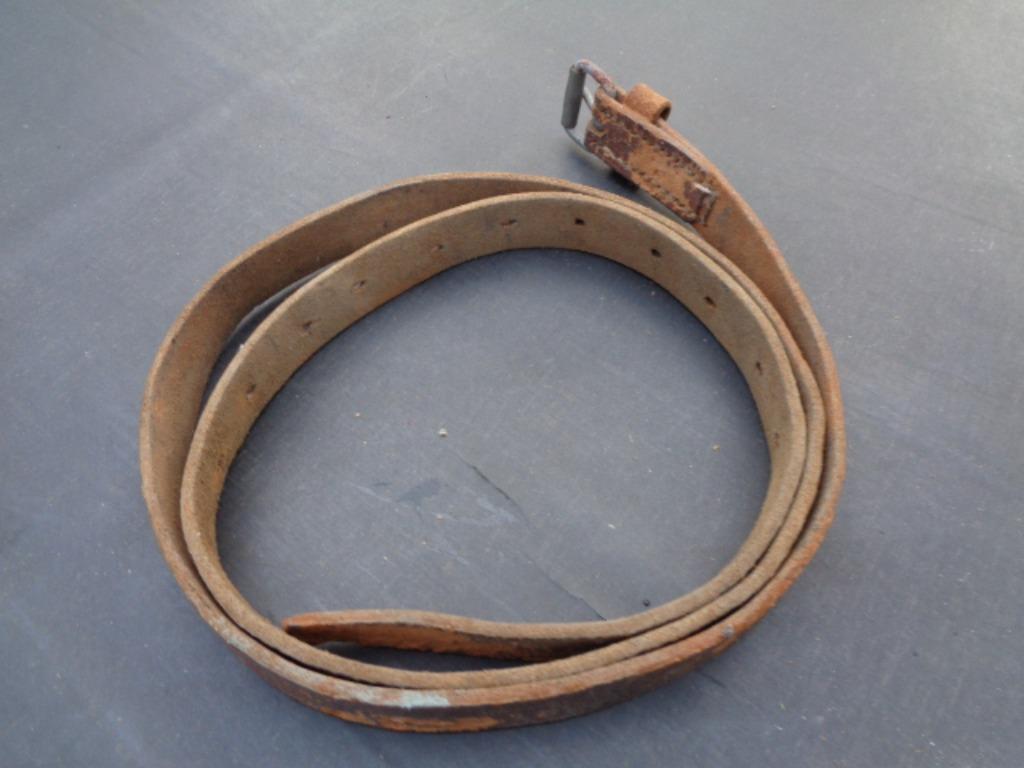 WO 2 , lange lederen bind riem, Ophalen of Verzenden, Landmacht, Overige typen