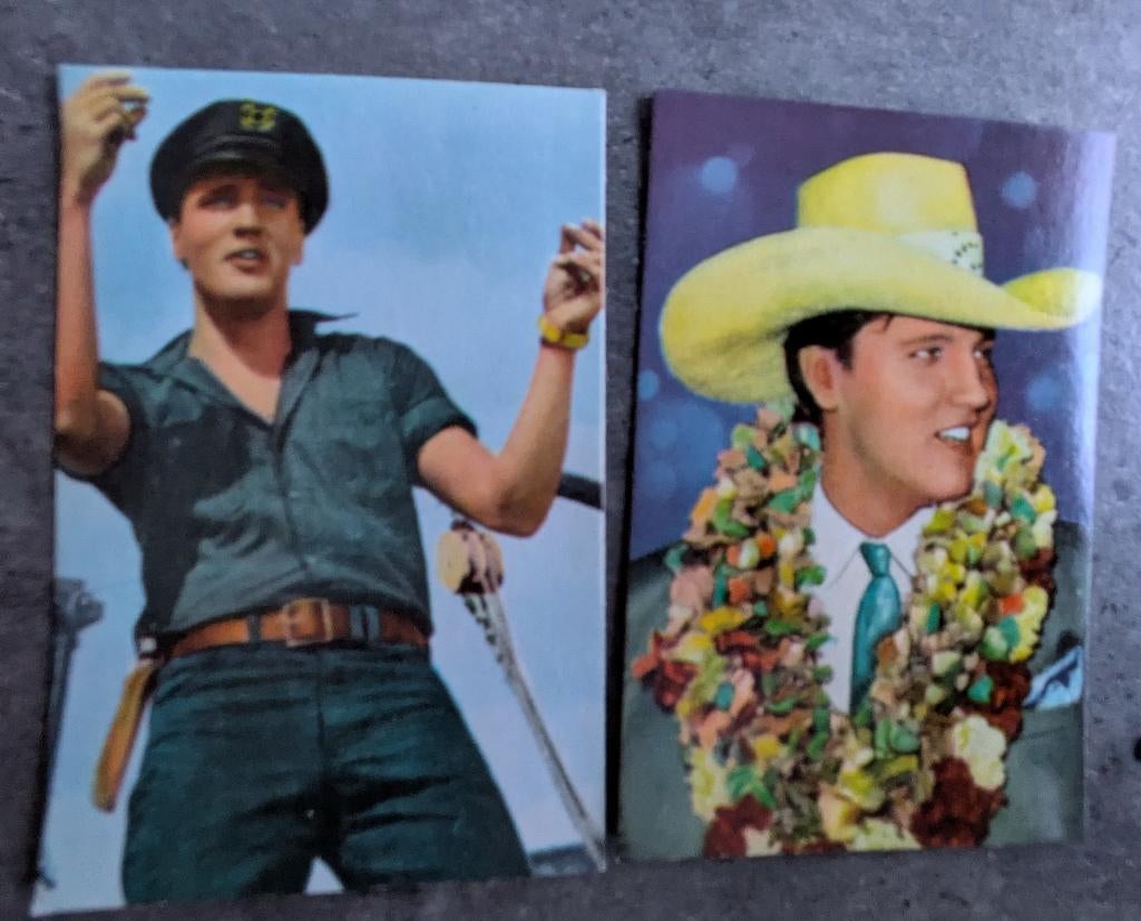 ELVIS PRESLEY IMPRIME 2 PHOTOS RARES, Envoi
