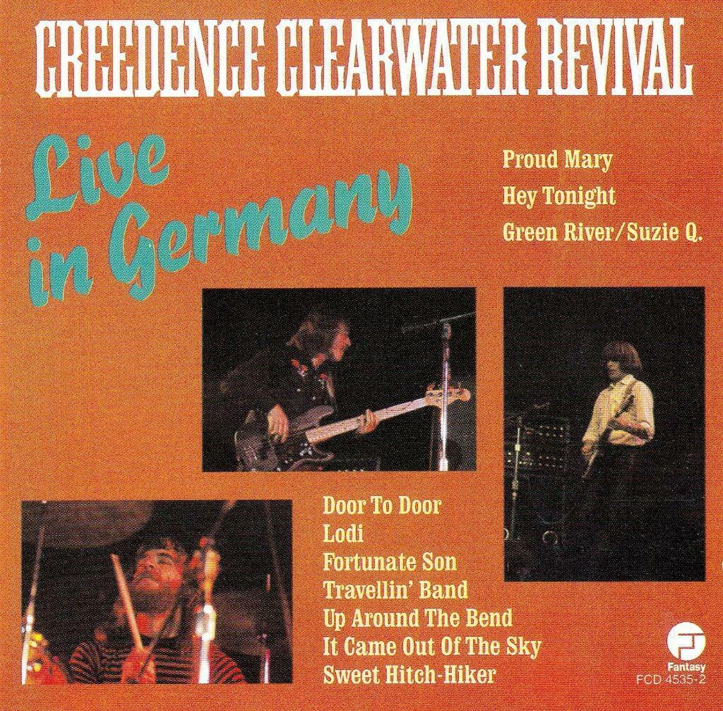CREEDENCE CLEARWATER REVIVAL – Live In Germany, Verzenden, Rock-'n-Roll