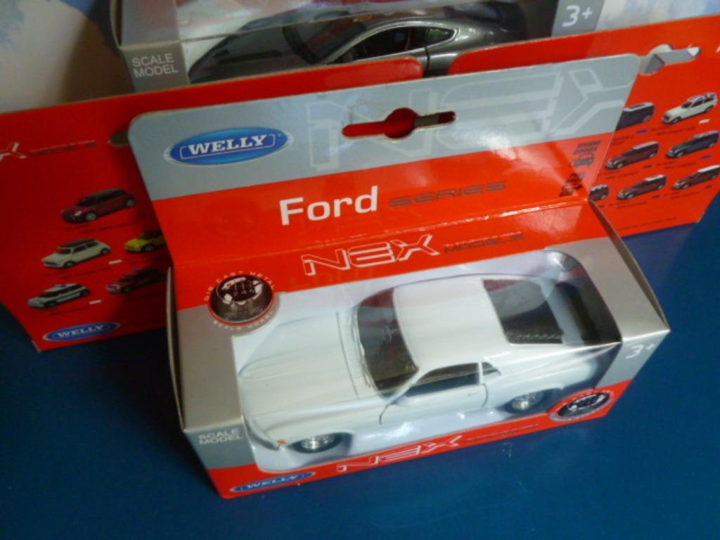 FORD Mustang V8 Boss 302 1970 White NEX Welly Neuve + Boite, Ophalen of Verzenden, Nieuw, Auto, Solido