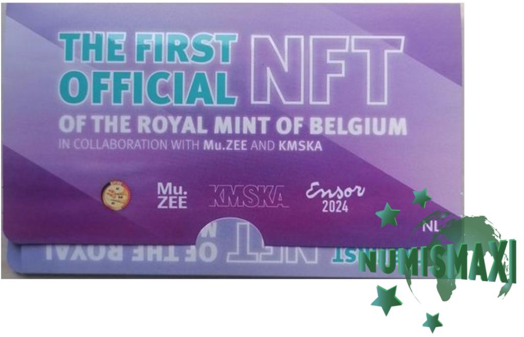 CC 2,5 euros Belgique 2024 James Ensor avec façade flamande, Timbres & Monnaies, Enlèvement ou Envoi, Belgique, 5 euros