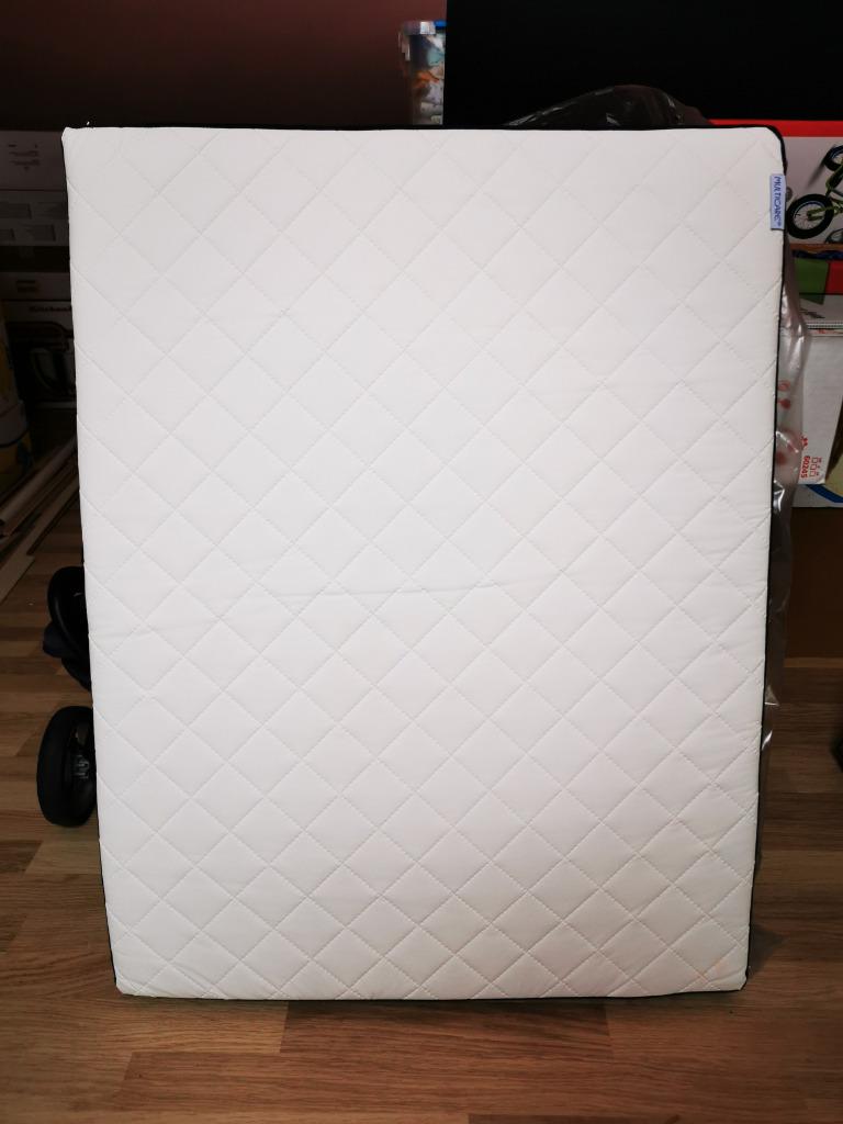 Matras babypark Multicare White on top 2, Ophalen, Zo goed als nieuw, Rechthoekig
