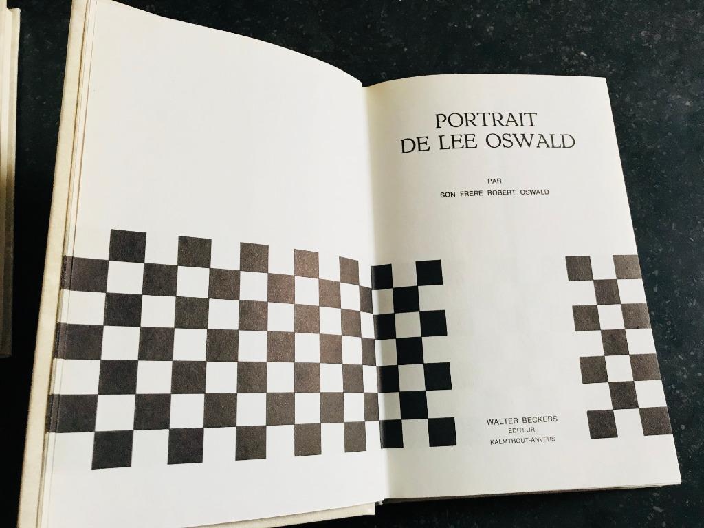Portrait de Lee Oswald, Ophalen of Verzenden, Zo goed als nieuw, België