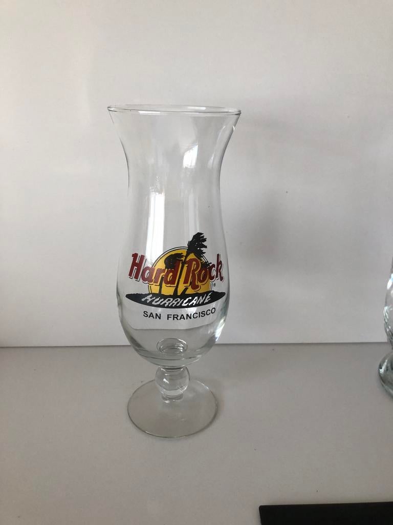 Hard Rock glas San Francisco. Nieuw. Volledig intact., Ophalen, Zo goed als nieuw