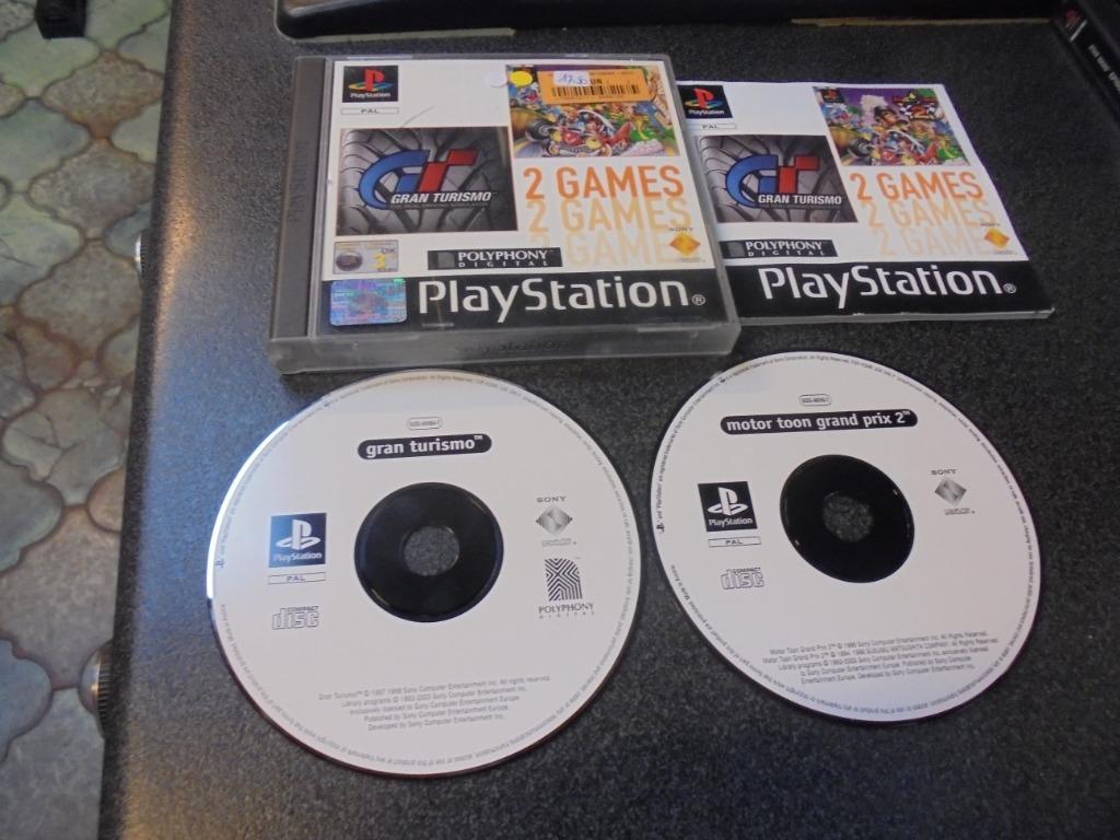 Playstation 1 2 Games Gran Turismo/Motor Toon Grand Prix 2 (, Games en Spelcomputers, Games | Sony PlayStation 1, Gebruikt, Racen en Vliegen