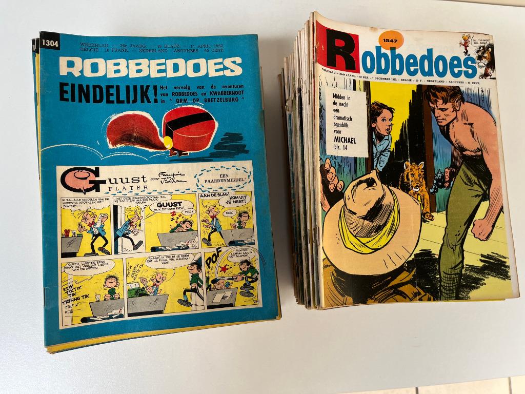 Robbedoes - 100 nummers - 1963/1970, Verzenden