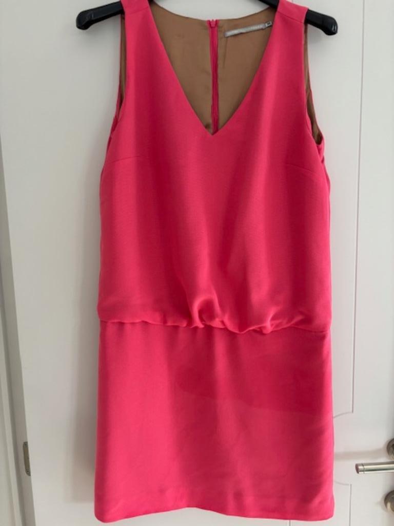 Jurk vintage maat 38, Maat 38/40 (M), Ophalen of Verzenden, Zo goed als nieuw, Roze